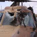 IAF UH-60 after birds strike outside