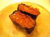 Salmon roe gunkanmaki of Moriya Sakanaya Uohei
