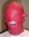 Rubber hood with gag