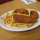 Chicken fingers and fries